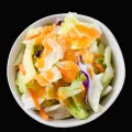 Green Salad with Ginger Dressing
