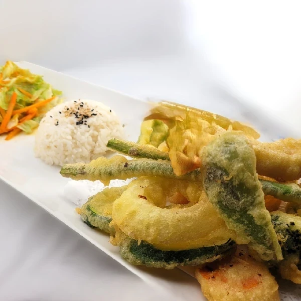 Vegetable Tempura Dinner