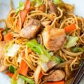 chicken yakisoba