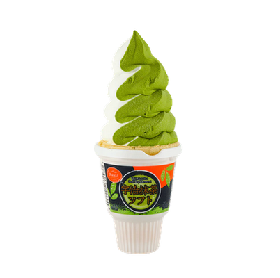 soft cone matcha